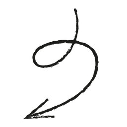 Arrow pointing to demo